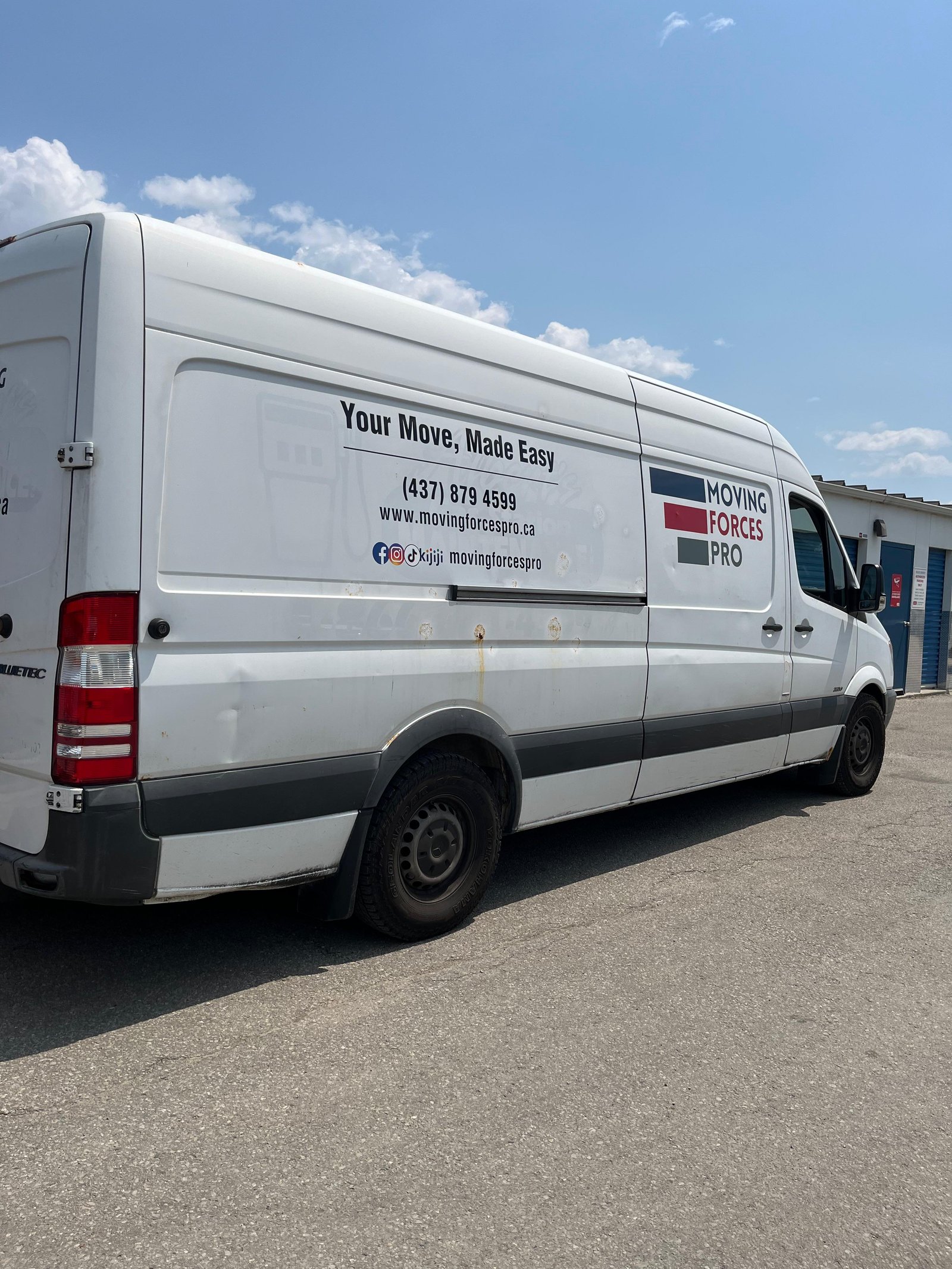 Moving Company in Canada Toronto GTA luggage van